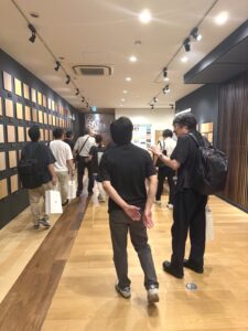 北三視察の様子