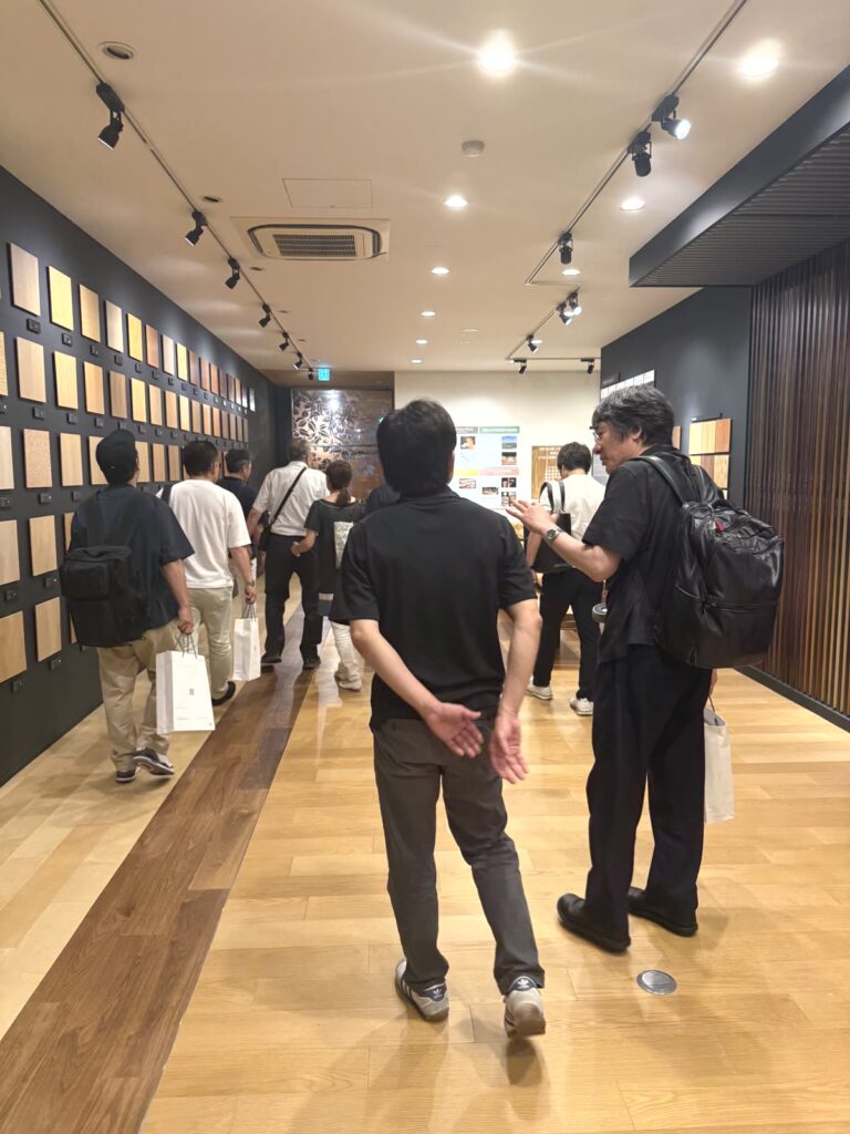 北三視察の様子