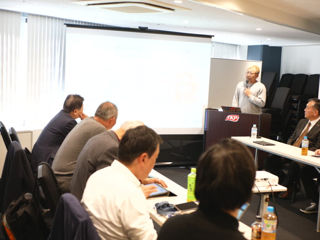 20周年記念式典の様子 登壇濱本氏