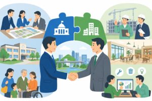 官民連携のイメージ画像
