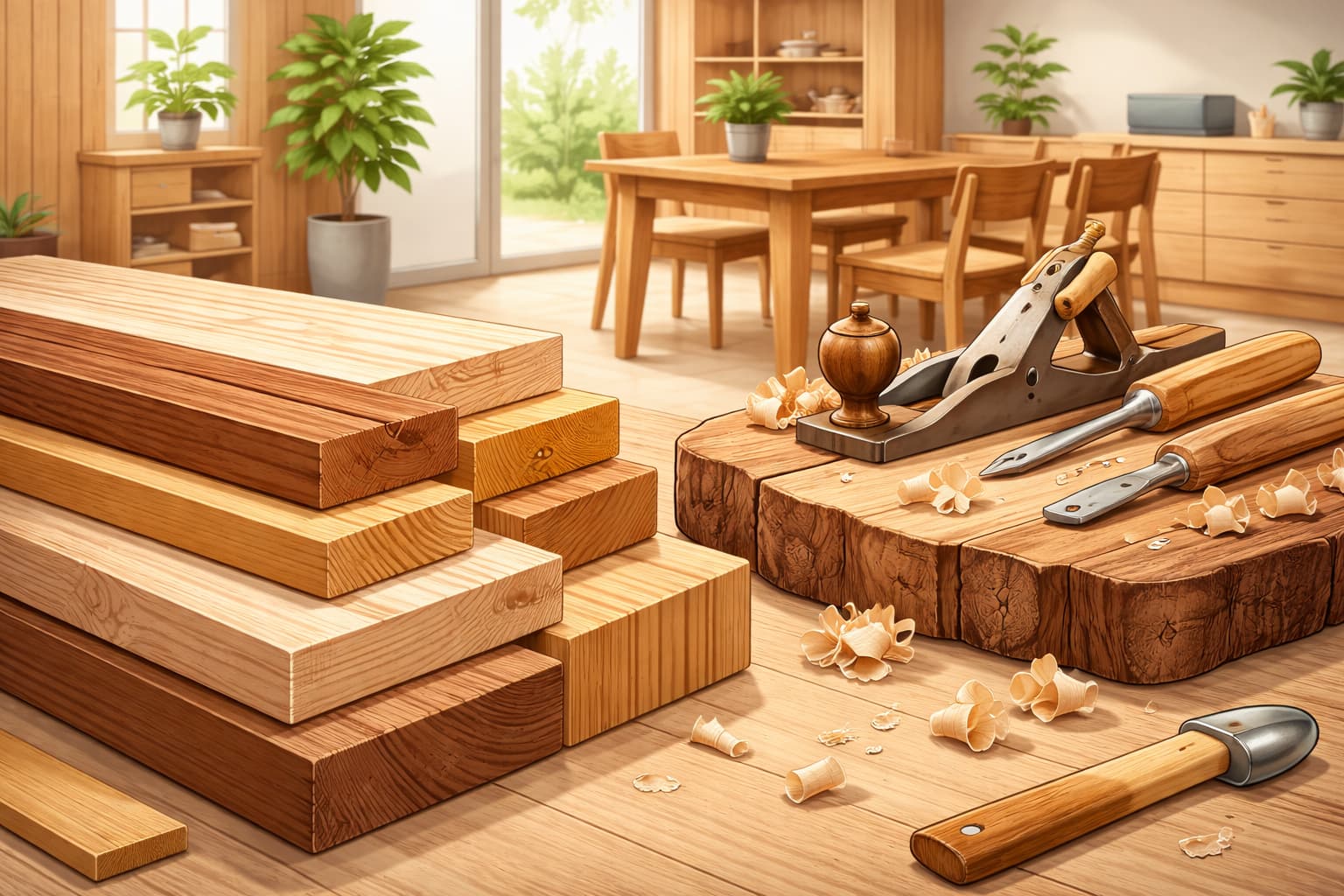 天然木のイメージ画像